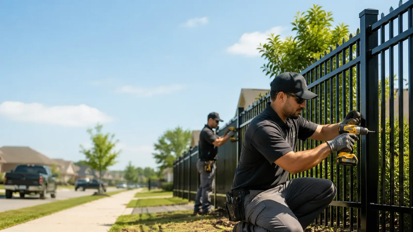 Metal Fence Installation in Richton, MS